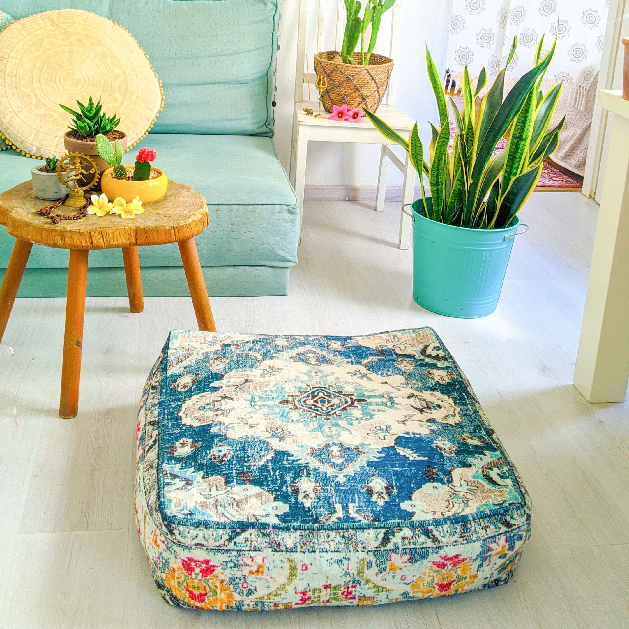 Floor & Rugs Square floor cushion meditation yoga decorative Rugs Home