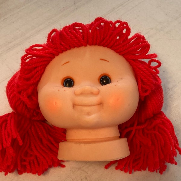 Vintage 1980s Sweet Love Kids Doll Head Yarn Hair NEW unopened