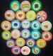 Care Bear - Belly Badge Set (Single Purchase or Set of 24 buttons, Pinback 1.5 or 2.25 inches)[Read The Details Carefully] 