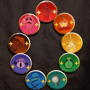 The Owl House - Magic Covens(Single Purchase or Set of 9 buttons, Pinback 1.5 or 2.25 inches)[Read The Details Carefully]