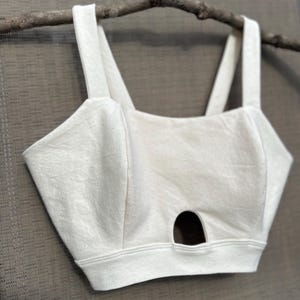 Non-wired bralette (Handmade Organic Cotton & Hemp)