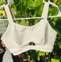 Hemp Bralette | Organic Cotton Wireless Bra | Soft Natural Lingerie | Custom Fit Sensitive Skin