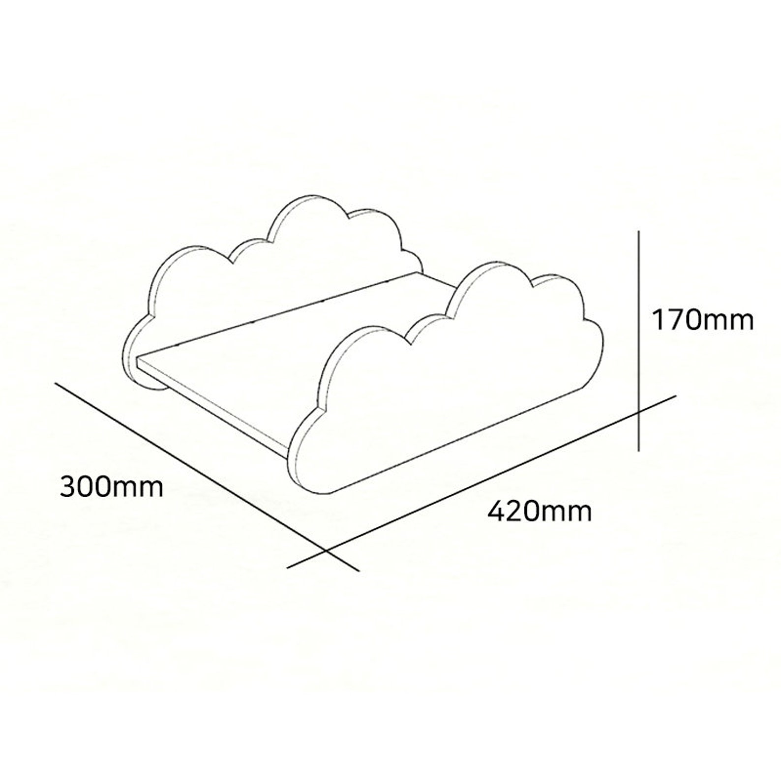 Cloud Shelf Cat Wall Furniture Set Cat Shelves Modern Cat Etsy