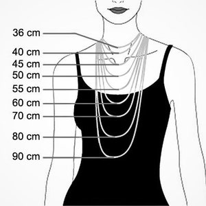 925 Sterling Silber Kette gestempelt *Länge Ihrer Wahl* (oder vergoldet) Choker Kette Halskette