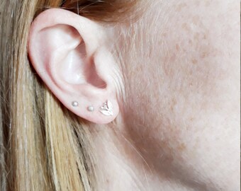 Barbie Shani Orecchini A Borchia Fiore In Argento Sterling 925