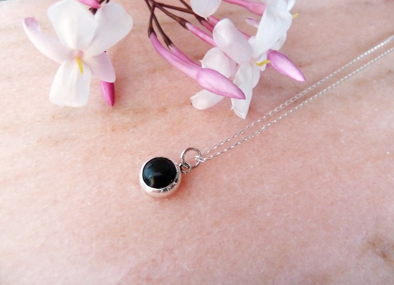 Pendentif en ambre verte (pa18) | Cœur de Pierres
