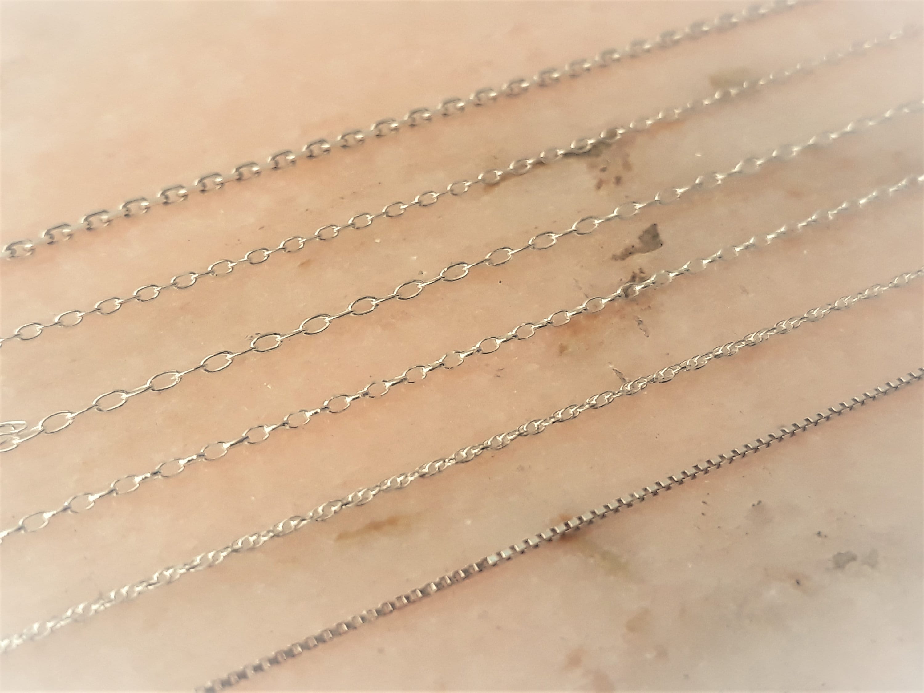 Boucles D'oreilles Chaîne Traversante En Argent Massif 925 - Bijouxia - Neuf Avec étiquettes