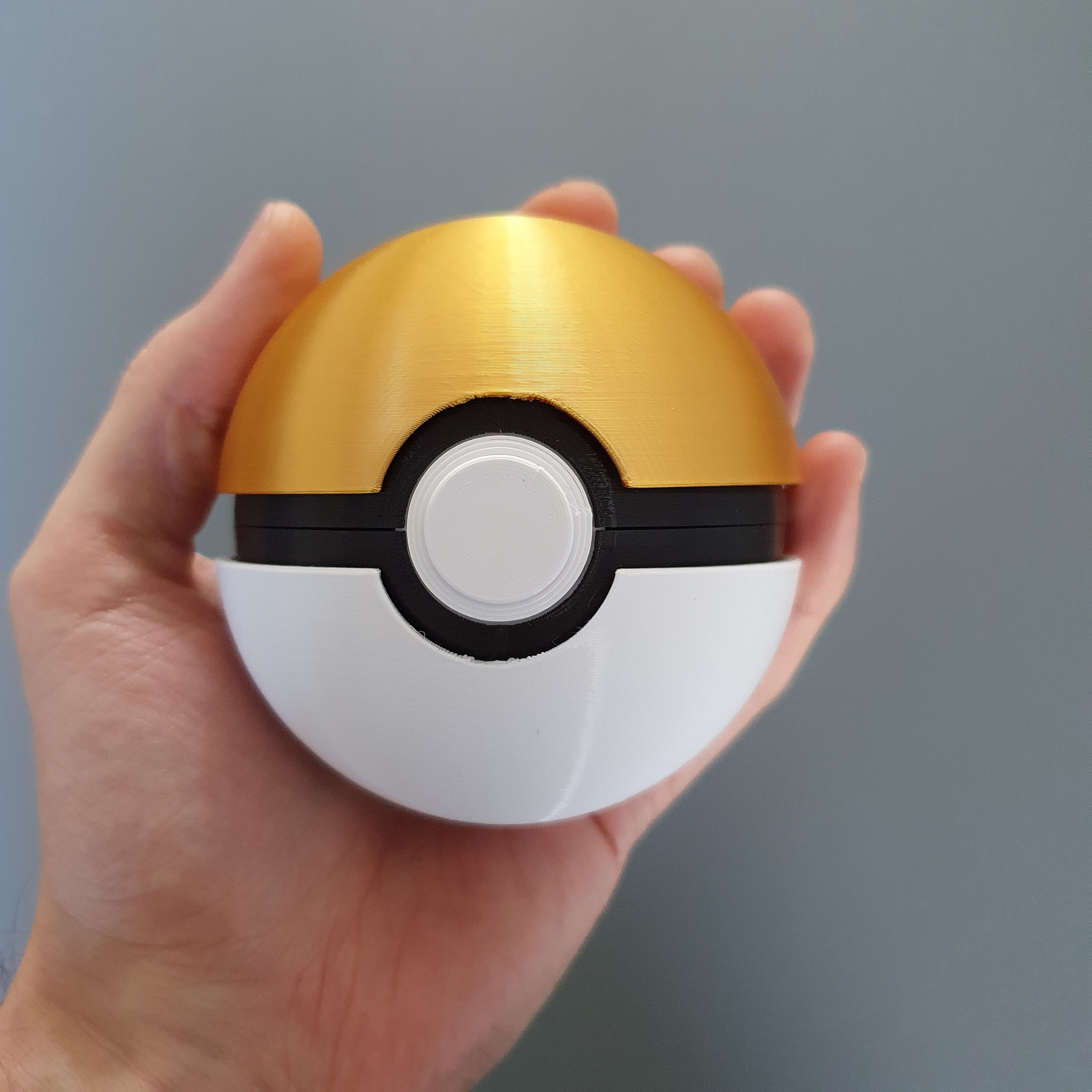 Gs Pokeball Replica Functioning Button Release Lid Etsy