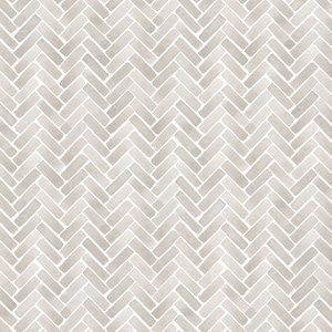 Watercolor Herringbone Wallpaper, Beige Grey, Wallpaper