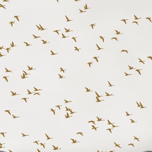Soaring Birds, Gold,  Wall Mural