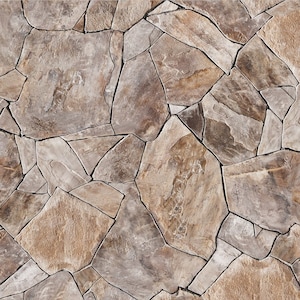 Split Stone Mosaic Stone Look, Light, Peel and Stick Wallpaper