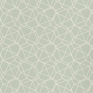 Modern Wire Mesh, Sage, Wallpaper