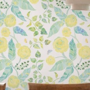 Spring Garden Flowers Yellow , Wallpaper
