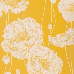Peony Yellow , Wallpaper