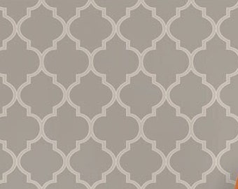 Moroccan Warm Grey , Peel and Stick Wallpaper