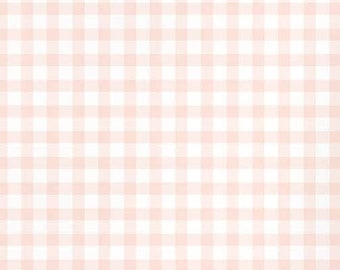 Gingham Check Pattern Pale Pink , Wallpaper