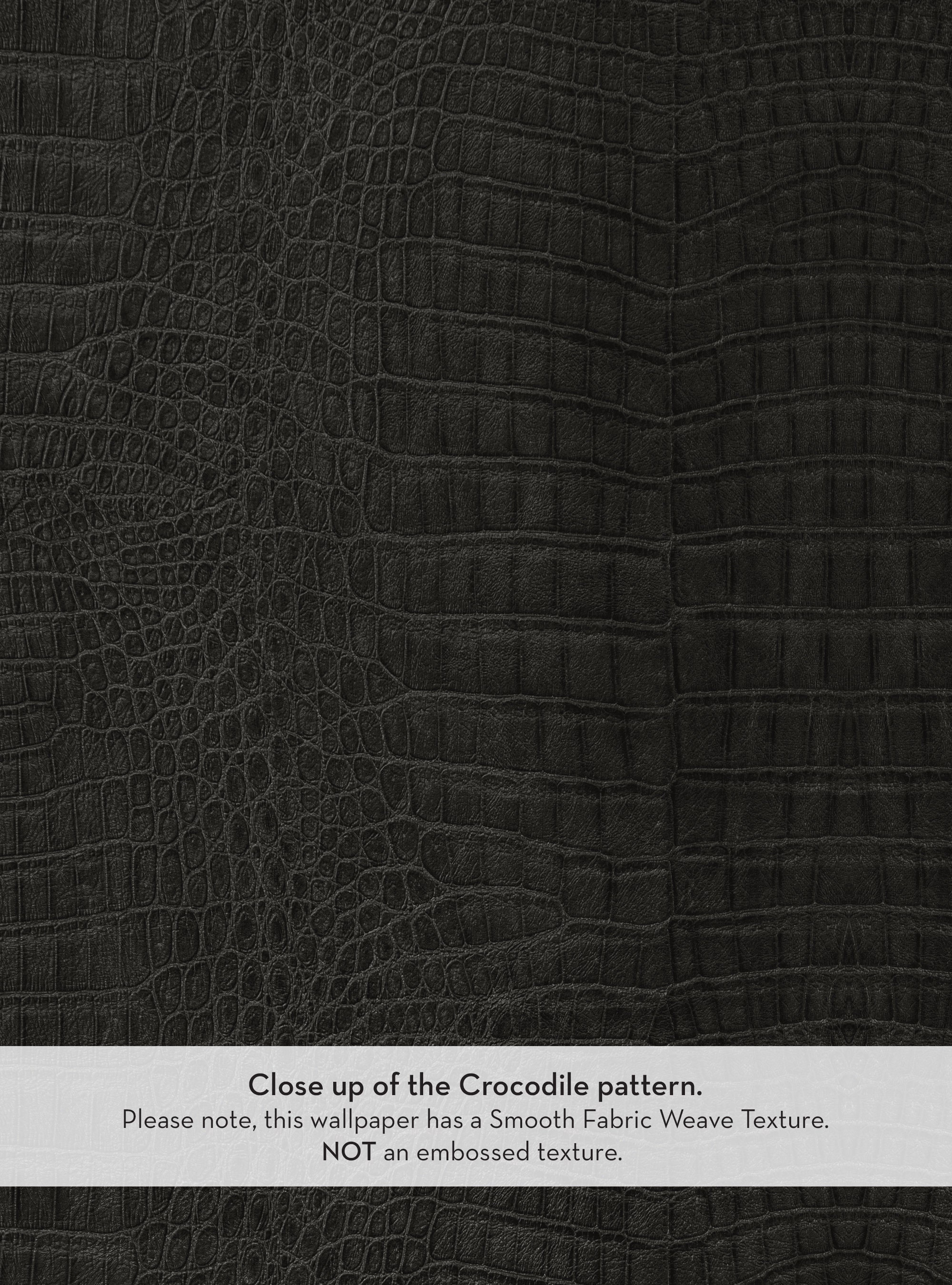 Crocodile Wallpaper Black Peel and Stick Wallpaper Etsy