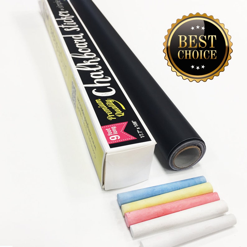 Chalkboard Vinyl Roll 9 Foot Roll 108 Inches 5 Color Etsy