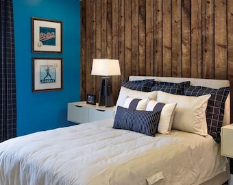 Brown Wood Self Adhesive  Wallpaper