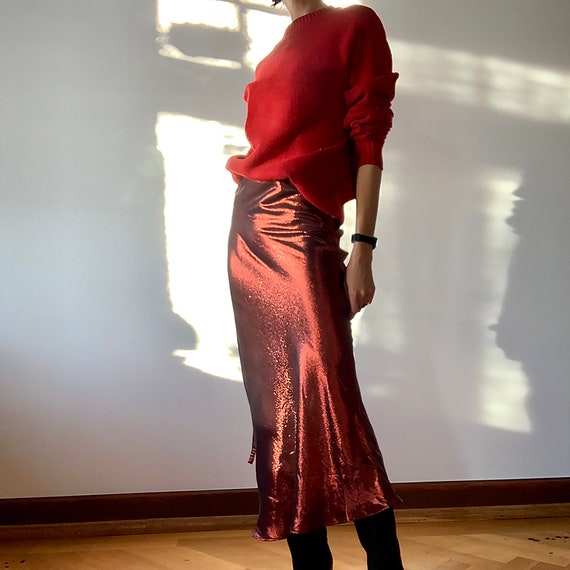 Metallic skirt by ELLERY