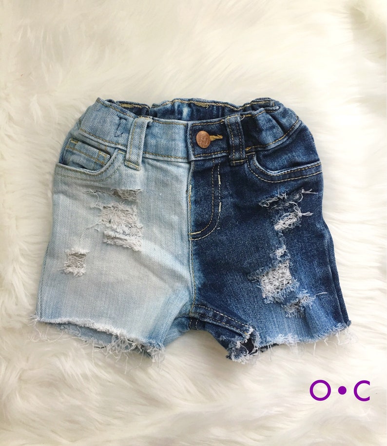 baby girl distressed jeans
