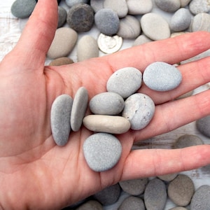 Small beach pebbles (150), Bulk stones, Nature crafts, Rock craft supplies, Painted rocks, Wedding stones, Aquarium pebbles, Lake Huron