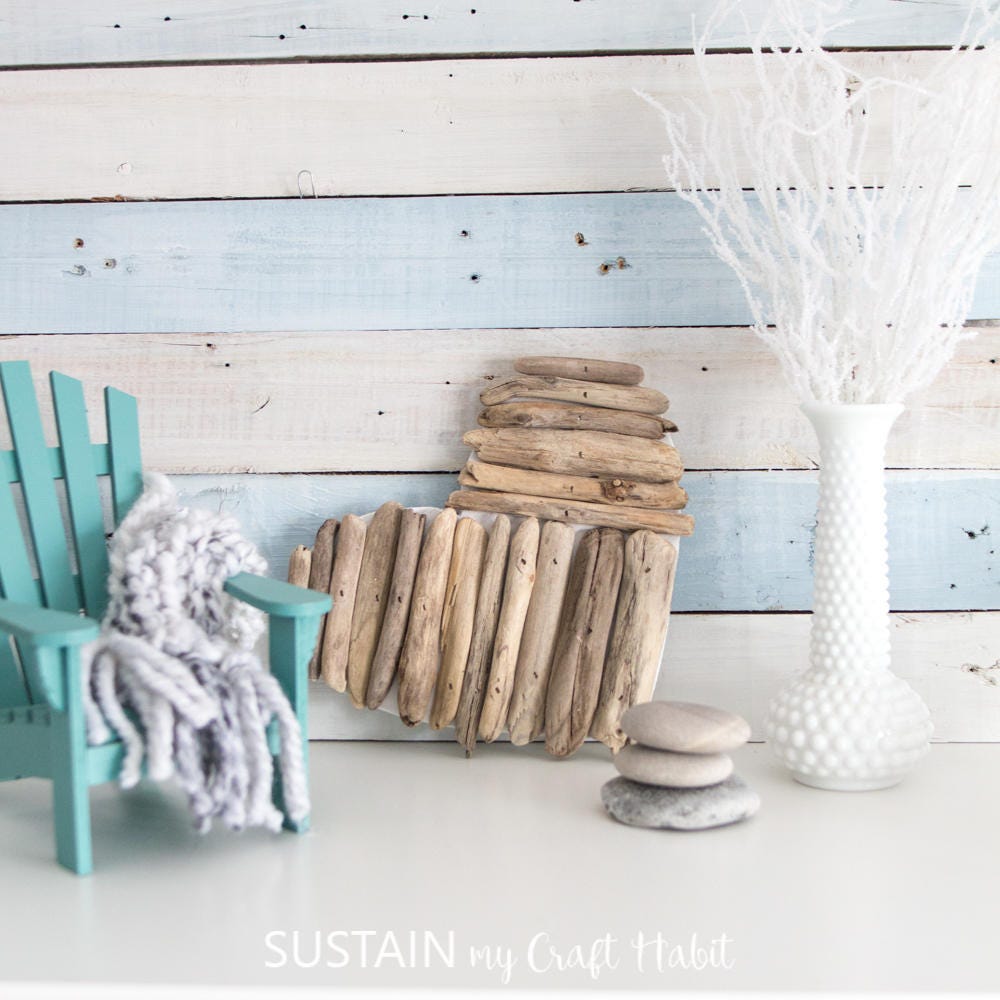 Small Driftwood Heart Decoration Coastal Style Decorating - Etsy