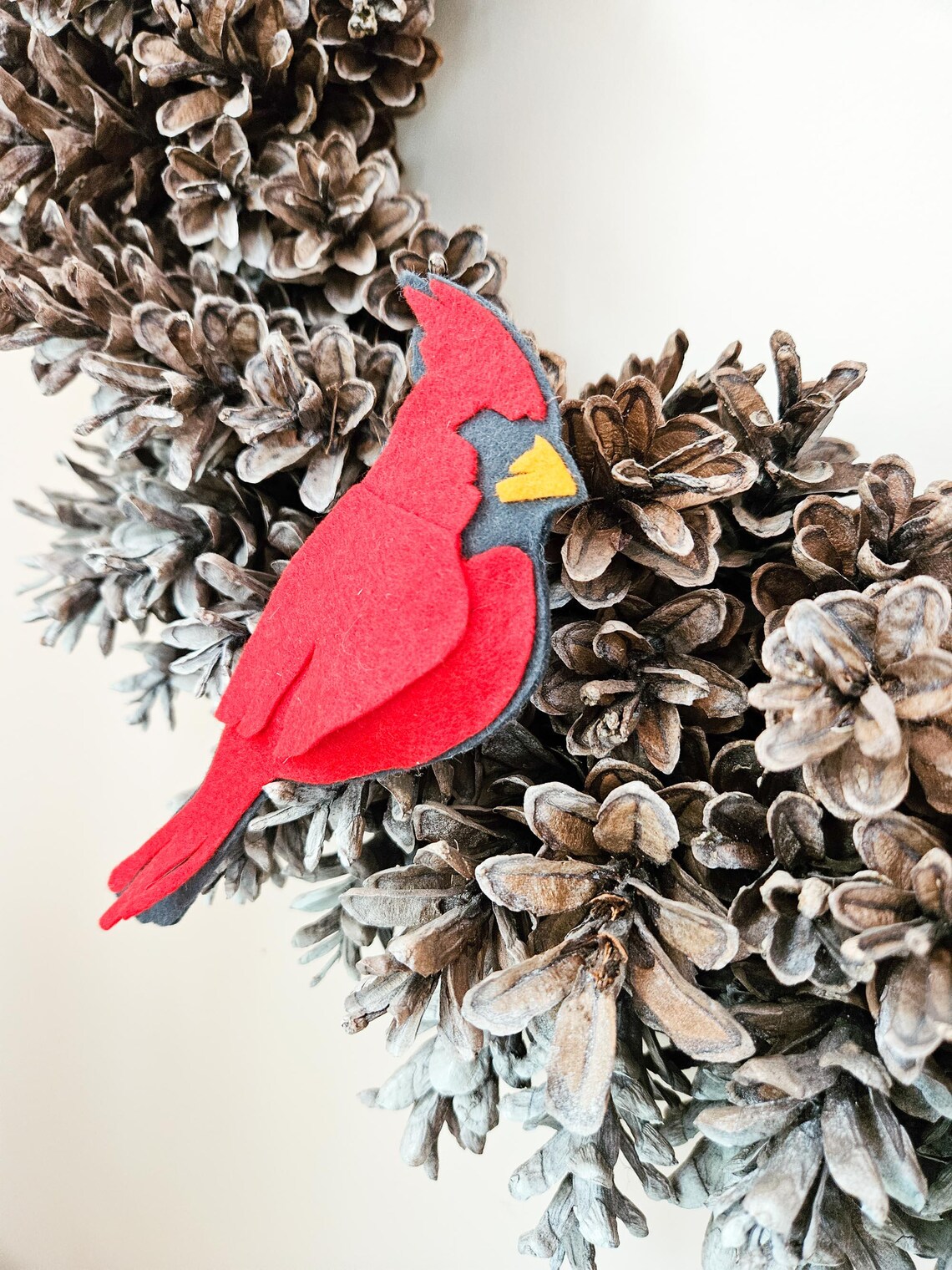 Felt Cardinal Pattern Felt Cardinal Pattern | SVG PDF PNG Digital Cut File | Printable No-sew ...