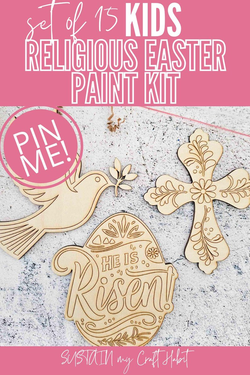 Curated visual reference: Fresh Look at Easter Craft Kits Set Of 15 Eco Friendly DIY Paint