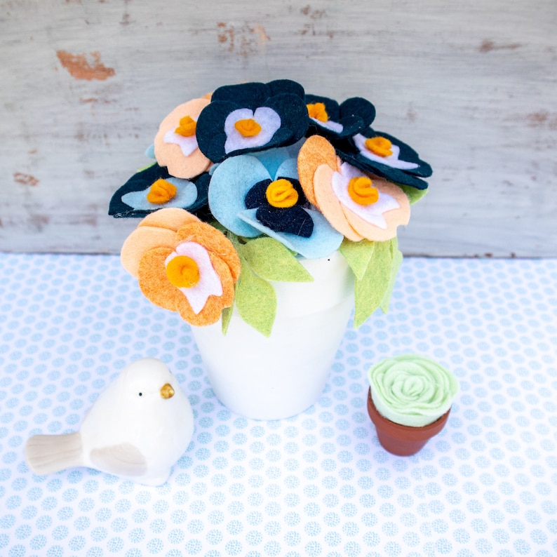 Download Felt Flower SVG Files for Cricut Silhouette Floral cut ...