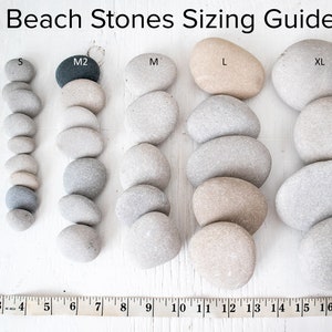 Medium beach stones 30, Bulk stones, Nature crafts, Rock craft supplies, Painted rocks, Wedding stones, Aquarium pebbles, Lake Huron image 8