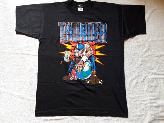 thunder tour t shirt