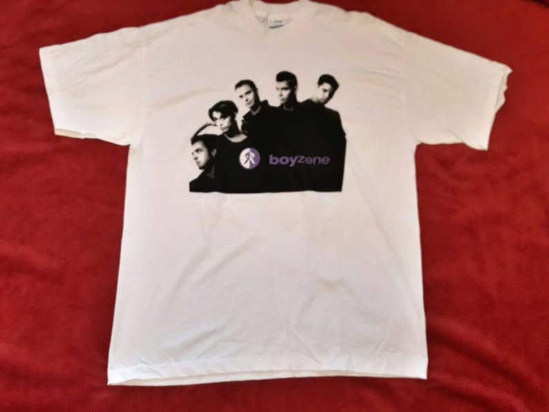 Vintage 1994 Boyzone T Shirt. 90s Boyband Pop Etsy