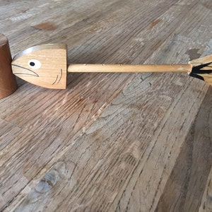 Midcentury Fish Carving