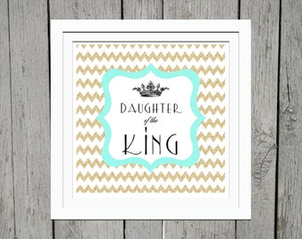 Daughter of the King 8 x 8 print