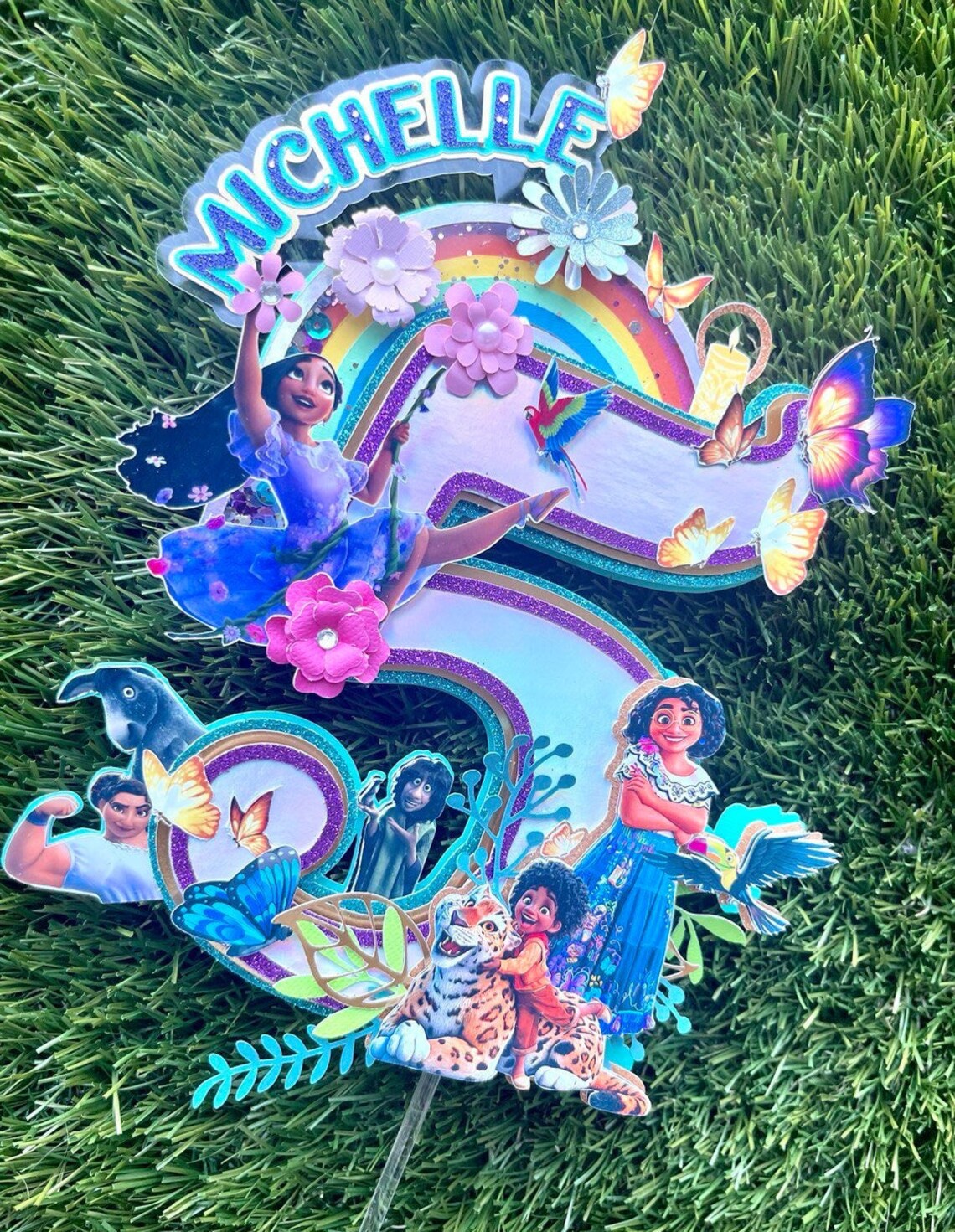 Encanto Cake Topper Encanto Number Topper Encanto Topper Etsy Denmark