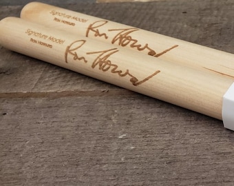 7A Custom Signature &quot;Your Signature&quot; Wood Tip Hickory Drum Sticks available in Vic Firth Classic and Unbranded models