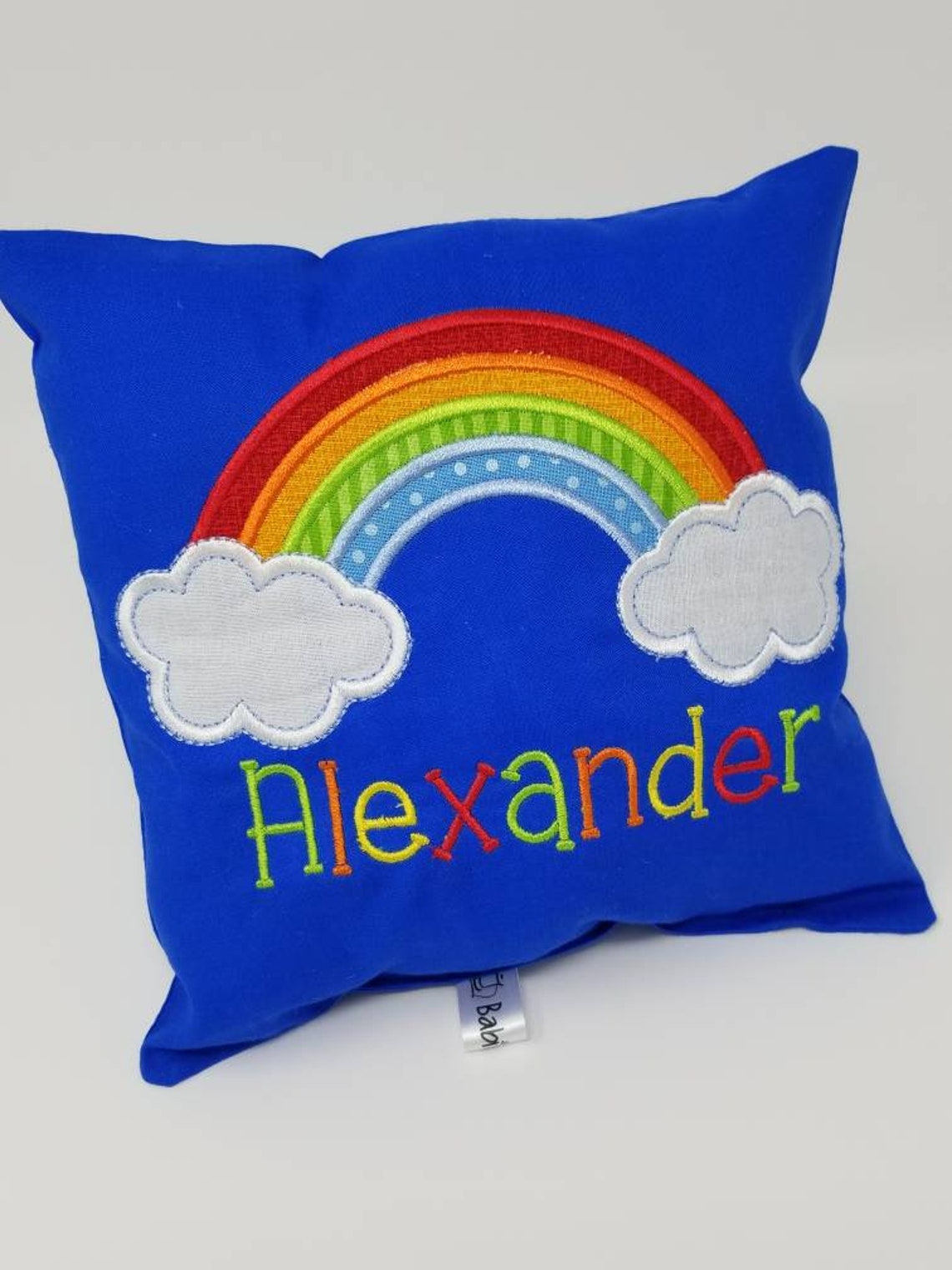 Rainbow Baby Keepsake Pillow Rainbow Baby Name Pillow Etsy