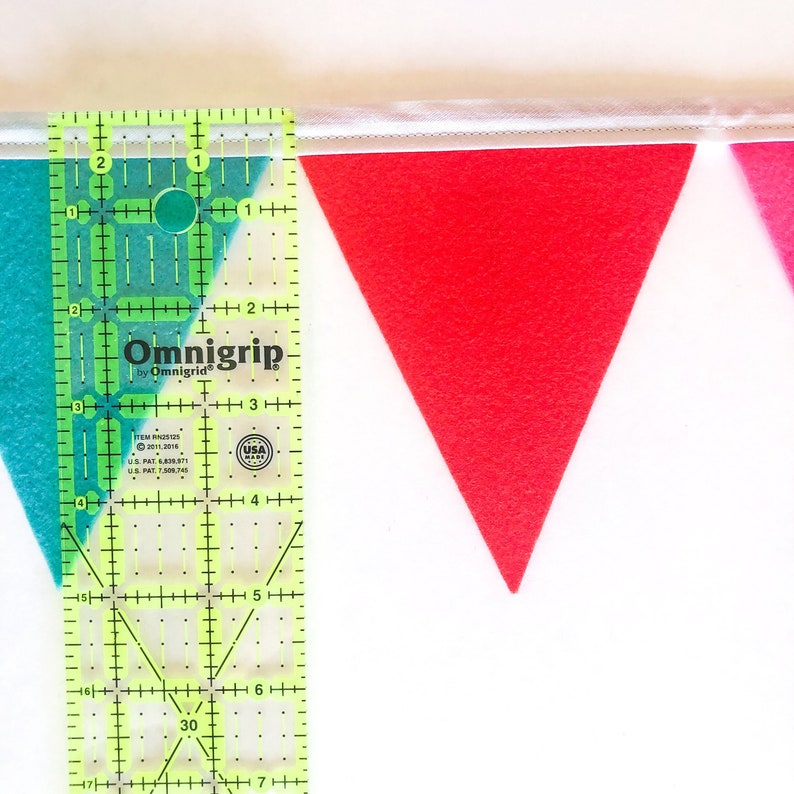 Custom Color Bunting 5 Inch Flags Banner Garland Flags Etsy