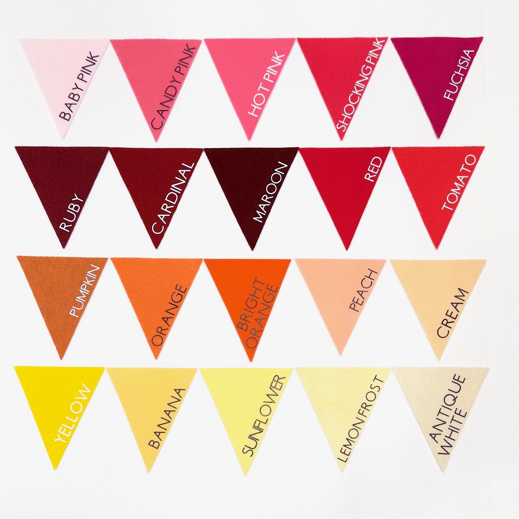 10 Metres England Fabric Triangle Bunting – 20 Flags, 12x9 Inch – Red Multicolour – GB Brand