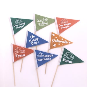 Custom Waving Hand Flag Triangle Pennant Flag Party Favors - Etsy