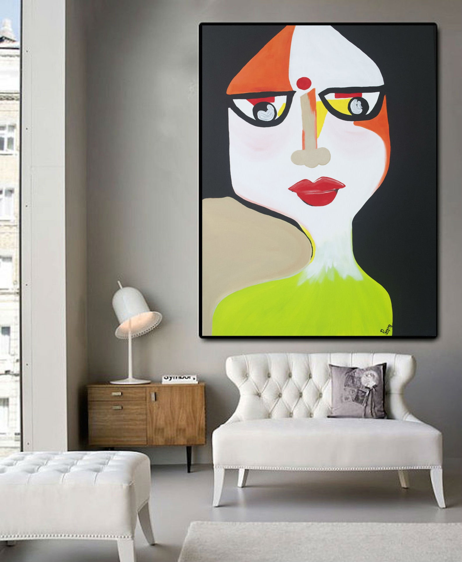 Women Portraits Painting Expressionist Expressionism Art - Etsy