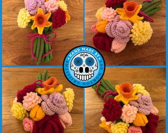 Amigurumi Flower Pattern, Crochet Flower Pattern, Amigurumi Bouquet Pattern, Crochet Bouqet Pattern, Amigurumi Pattern, Crochet Pattern