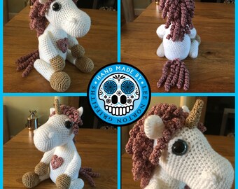 Amigurumi Unicorn Pattern, Crochet unicorn pattern, crochet pattern, unicorn pattern