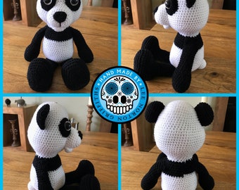 Amigurumi Panda Pattern, Crochet panda pattern, panda pattern