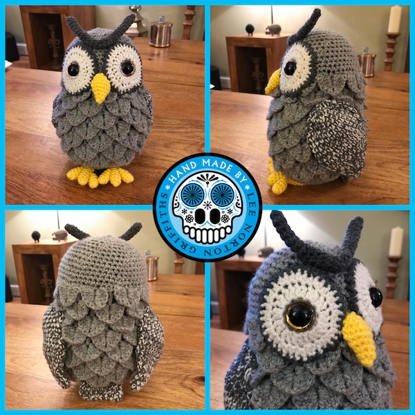 Amigurumi Owl Pattern, crochet owl pattern, owl pattern, crochet owl, amigurumi owl