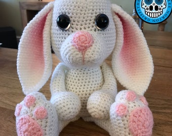 Bunny rabbit pattern, bunny rabbit pattern, amigurumi bunny rabbit pattern, crochet bunny rabbit pattern,