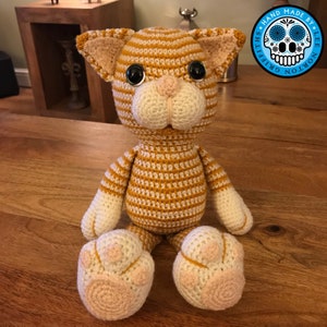 Amigurumi Cat Pattern, crochet cat pattern, cat pattern, amigurumi kitten pattern, crochet kitten pattern image 1