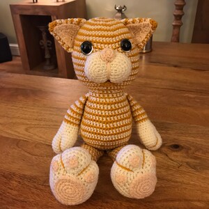 Amigurumi Cat Pattern, crochet cat pattern, cat pattern, amigurumi kitten pattern, crochet kitten pattern image 3