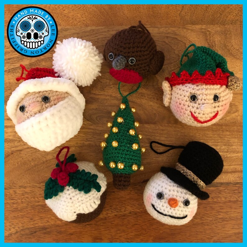 Amigurumi Christmas Baubles Pattern Crochet Christmas Baubles - Etsy
